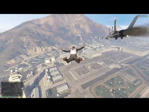 Frankin vs. Fort Zancudo — Grand Theft Auto V