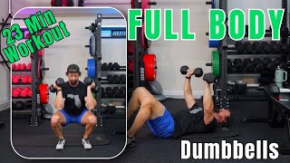 Dumbbell Full Body Home Workout - Quick Workout at Home