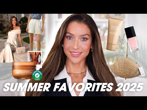 MY SUMMER FAVORITES 2025 | FASHION, FRAGRANCE & BEAUTY I'M LOVING
