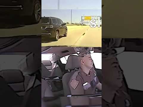 Trooper Remains Calm During High Speed Chase