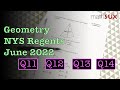 Geometry Concepts and Relationships