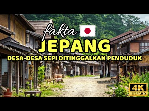 Fakta Jepang, Negara yang Terancam Punah ‼️ Desa-Desa Sepi Ditinggalkan