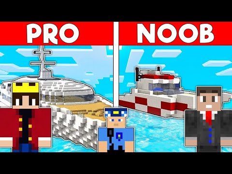 DEV YAPI KAPIŞMASI! PRO VS NOOB VS HACKER I 😱   Minecraft