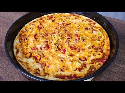 KAHVALTIYA HER GÜN NEYAPSAM DİYE DÜŞÜNENLERE 💯KREP PİZZA😋5 DKDA ÇAY DEMLENİNCEYE KADAR HAZIR NEFİS