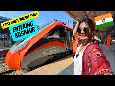 New Vande Bharat Train to KASHMIR | I Travelled on Inauguration Day | Katra to Srinagar in Just 3 Hr