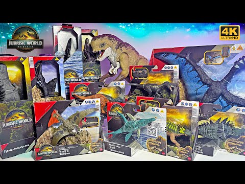 Massive NEW Jurassic World Rebirth Toys Unboxing! Distortus Rex, Spinosaurus, Mosasaurus
