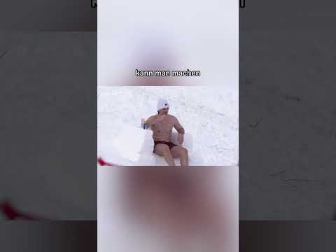 Der legendäre Schneestuhl von Kitzbühel (sehr kalt)