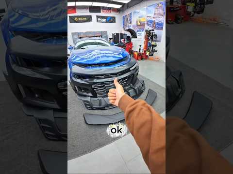 POV: Building the Ultimate Camaro ZL1!๐ #acperformance #ytshorts #detailing #cars #modifying