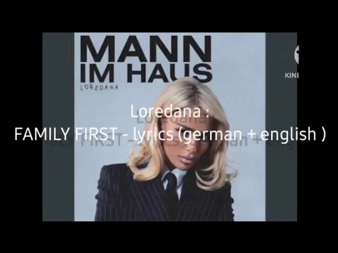 Loredana➡️ FAMILY FIRST - lyrics (+ english translation)