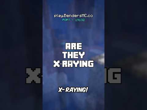 People-watching: Are They X-Raying? PT 2 #minecraft
