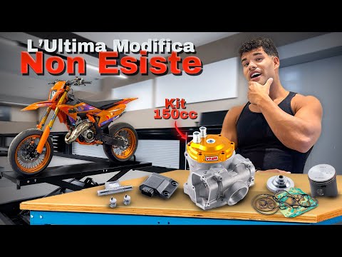 QUESTA MODIFICA CAMBIA TUTTO 🤩 NUOVO KIT 150CC PER KTM INIEZIONE 🙌