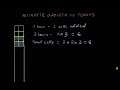 Arithmetic Growth and Cell Division Concepts