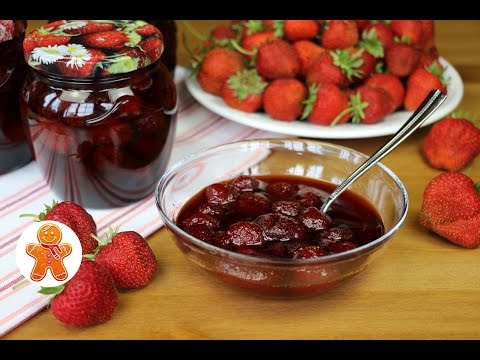 Клубничное варенье ягодка к ягодке