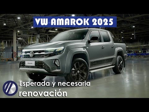 Nueva Volkswagen Amarok 2025 | ¿Qué cambió? | Equipamiento, motores y características.