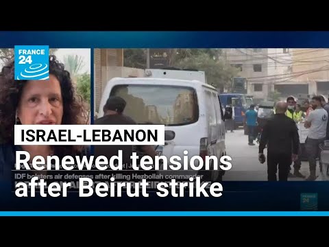 YouTube video thumbnail: Major Israel Strike in Lebanon Sparks Ceasefire Dispute