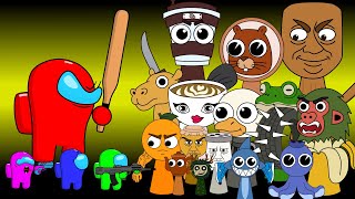 어몽어스 Among Us VS Italian Brainrot but They are Incredibox Sprunki | AMONG US FUNNY ANIMATION