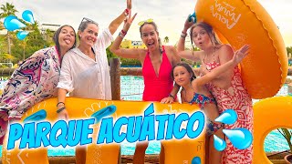 VAMOS al PARQUE ACUATICO con DANIELA y TELMA Y NOS TIRAMOS por los TOBOGANES