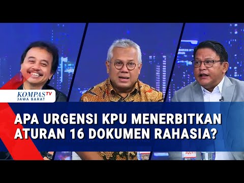 Roy Suryo, Eks Ketua KPU, Pengacara Jokowi Aturan Ijazah Capres-Cawapres Tak Boleh Dibuka