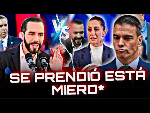 El DISCURSO de Bukele que DESTROZA al Presidente de España y Mexico de un tiro😱