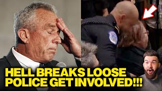 All HELL BREAKS LOOSE During RFK Jr. Hearing as Woman REMOVED by Police
