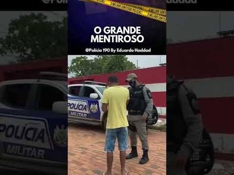MENTIU PARA O POLICIAL (O GRANDE MENTIROSO) #shorts