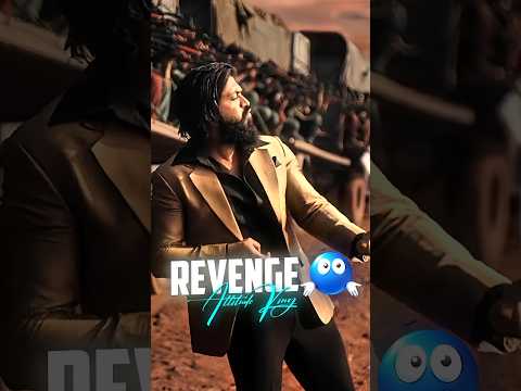 Rocky Bhai’s REVENGE🔥 | KGF Attitude Status 💥 #shorts