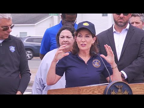 Gov. Hochul speaks in Rome about severe storm
