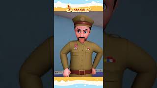 Chuhe Ne Kya Kiya? Bhagam Bhag | Hindi Rhymes & Balgeet | Infobells #hindirhymes #billi #infobells