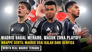 Madrid Kalah di Kandang Benfica! Playoff Menanti 😌 | Mbappé Blak-blakan: Madrid Terlalu Inkonsisten