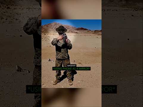 Sergeant flexing on rookie marines ๐