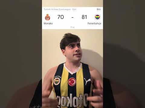 EUROLEAGUE ŞAMPİYONU FENERBAHÇE (Bu Video Seyf İnstagram Hesabına Aittir)