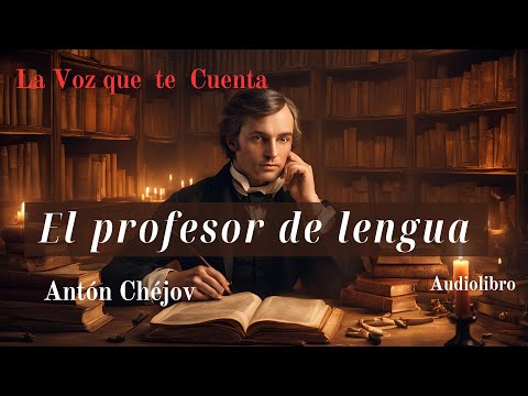 El profesor de lengua de Antón Chéjov. Audiolibro completo con voz humana real.