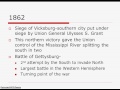 Civil War Key Concepts and Events