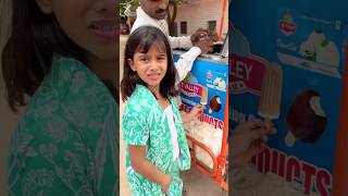 Amaira ko mili icecream #shorts #thegeetagurjar