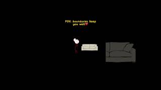 Full video on my channel: Boundaries Push People Away. Actually, no. #boundaries #learntosayno