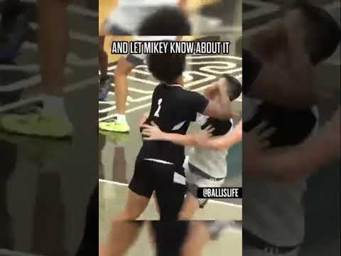 WE BEAT MIKEY WILLIAMS!!! ๐ #basketball #hoopshighlights #nba #ballisllife #sad #hoophighlights