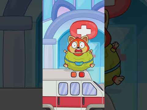 Cartoon For Toddlers: 😰 Bamboo's Scared + Emergency Doctor Visit! 🚑 | "Bamboo"