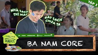 QUÁN NHÀ HAHA | Chú 6 Jun Phạm THỞ DÀI khi Bùi Công Nam quăng miếng mà không chịu làm