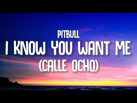 Pitbull - I Know You Want Me (Calle Ocho) (Lyrics)