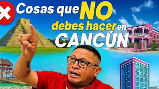 🌊 El ERROR #1 que cometen TODOS en Cancún 😱🚫
