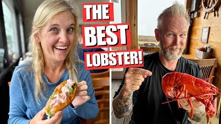 It's ALL ABOUT the LOBSTAH!!! Bar Harbor Food Tour!