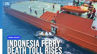 YouTube video thumbnail:  Indonesia Ferry Disaster: Death Toll Rises to 20, 115 Still Missing