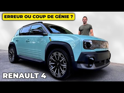 Essai Renault 4 e-Tech 100% électrique – ERREUR ou Coup de génie ?