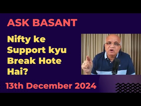 Nifty ke Support Kyu Break Hote Hai?