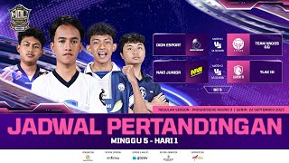 🔴LIVE | MDL ID S12 | Progressive Round | Putaran 3 Hari 1