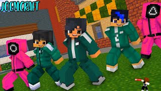 SQUID GAME APHMAU FRIENDS | DUN DUN DANCE | SHUFFLE DANCE | SUPER IDOL DANCE - Minecraft Animation
