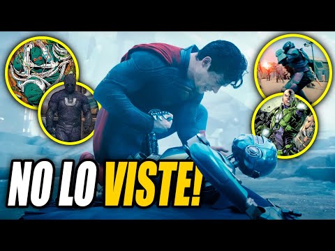 TODAS las referencias en el Trailer de SUPERMAN | Justice League EXPLICADA | Villanos y Análisis