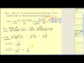 Understanding Derivatives Using the Limit Definition