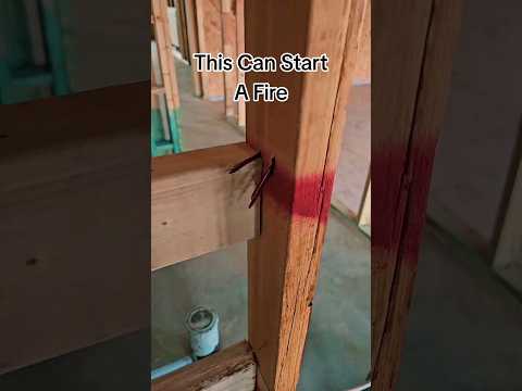 This Can Start A Fire #thataintright #Newconstruction #homeinspections #fyp