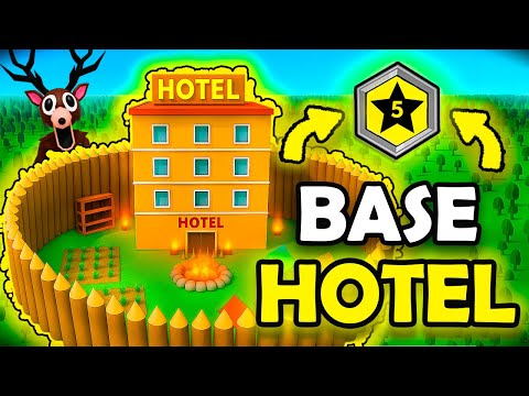 Construí el MEGA HOTEL Más Seguro en 99 Noches en el Bosque